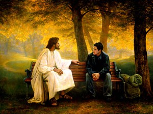 talking with Jesus