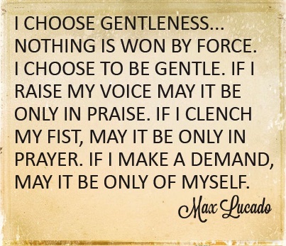 Gentleness